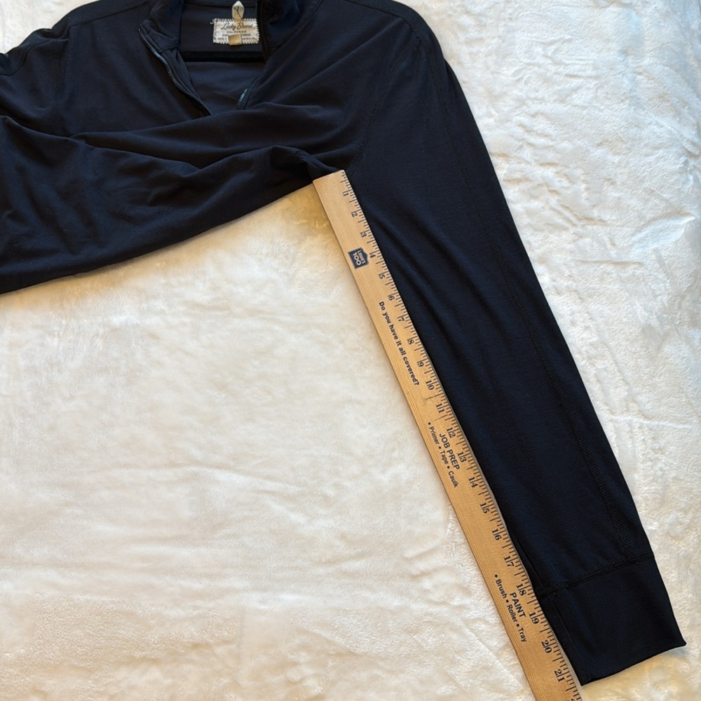 Men’s Lucky Brand Soft Knit Quarter Zip Long Sleeve Pullover - Picture 11 of 12